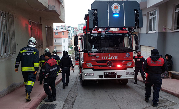 6 yaşındaki çocuk yangından kaçarak kurtuldu