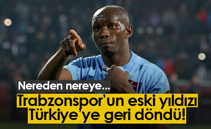 Stephane Mbia tekrar Türkiye'de