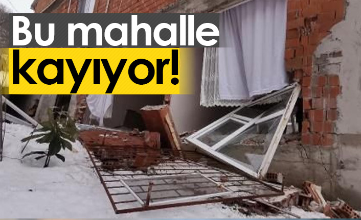 Ordu'da Bu mahalle kayıyor!