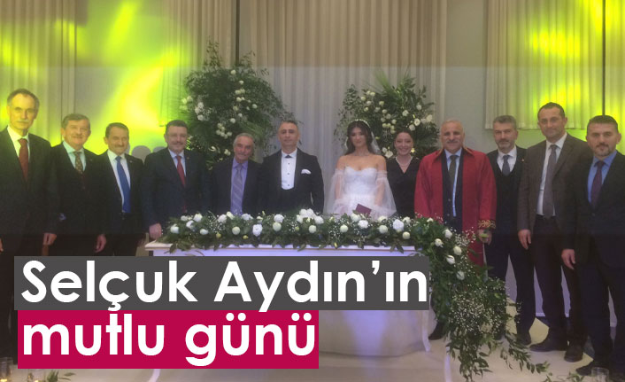 Selçuk Aydın'ın mutlu günü