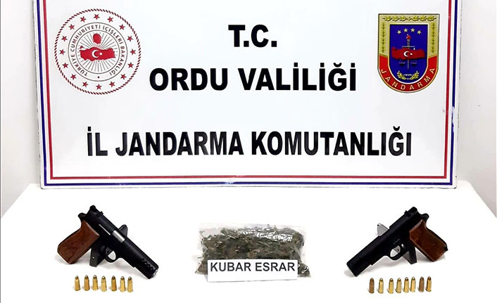 Ordu’da uyuşturucu operasyonu