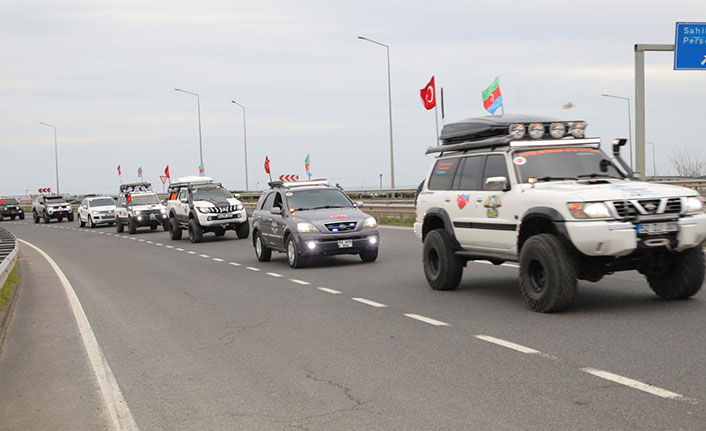 Fatsa'dan Azerbaycan’a 'teşekkür' konvoyu