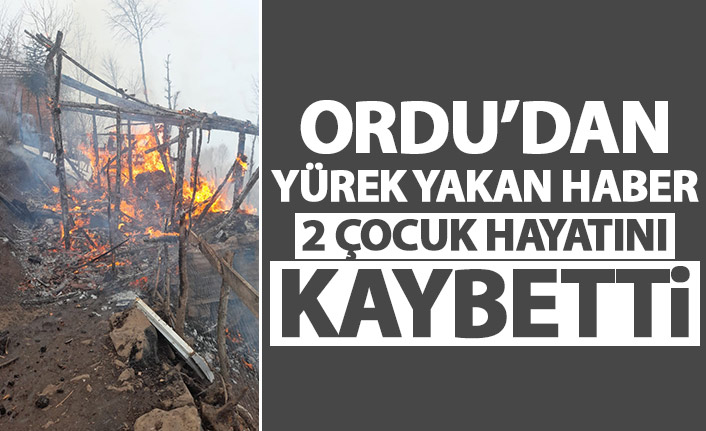 Ordu'dan yürekleri yakan haber! 2 çocuk hayatını kaybetti