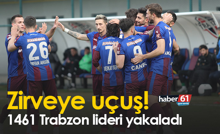 1461 Trabzon kazandı, lideri yakaladı!