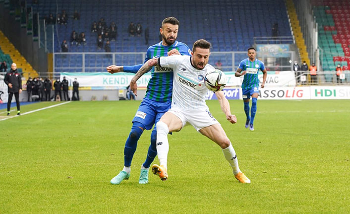 Çaykur Rizespor evinde mağlup oldu