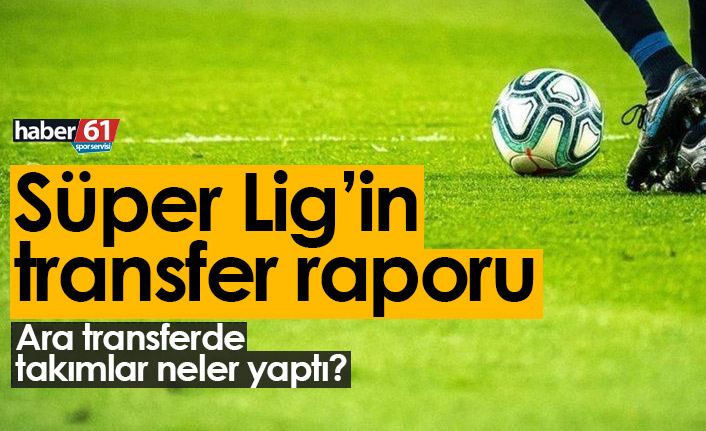 Süper Lig'in ara transfer raporu /  2021-22