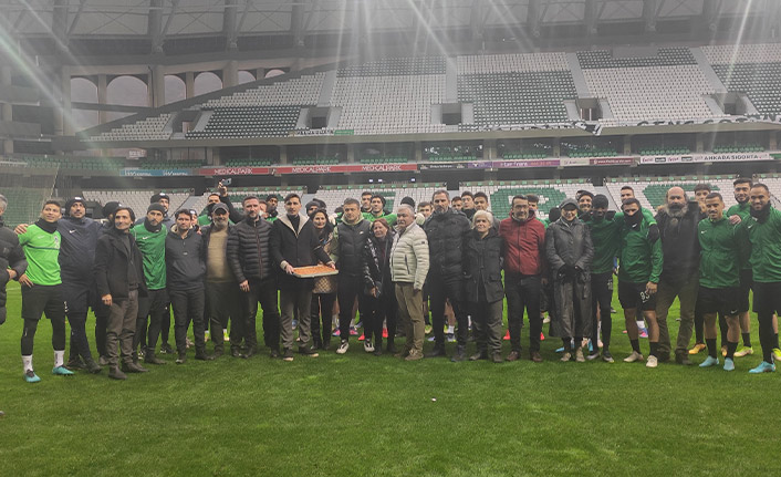 Giresunspor'da Champness antrenmana çıktı