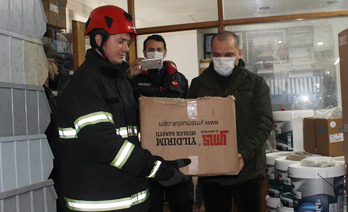 Ordu’da bir iş yerinde davetsiz misafir! Görenler şaştı kaldı