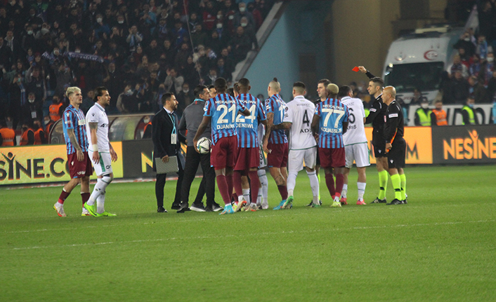 Trabzonspor Konyaspor maçı sonrası PFDK'ya sevkedildi