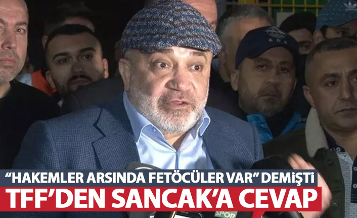 "Hakemler arasında FETÖ'cüler var" demişti! TFF'den Adana Demirspor başkanına cevap