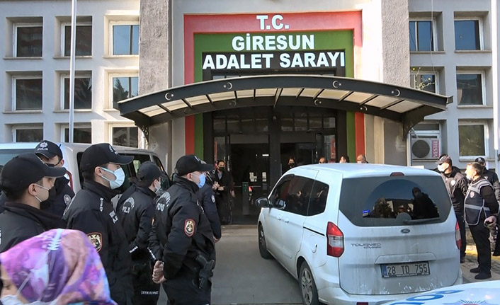 Giresun'da Sıla Şentürk'ü öldüren şahıs adliyede