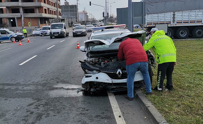  Samsun'da trafik kazası