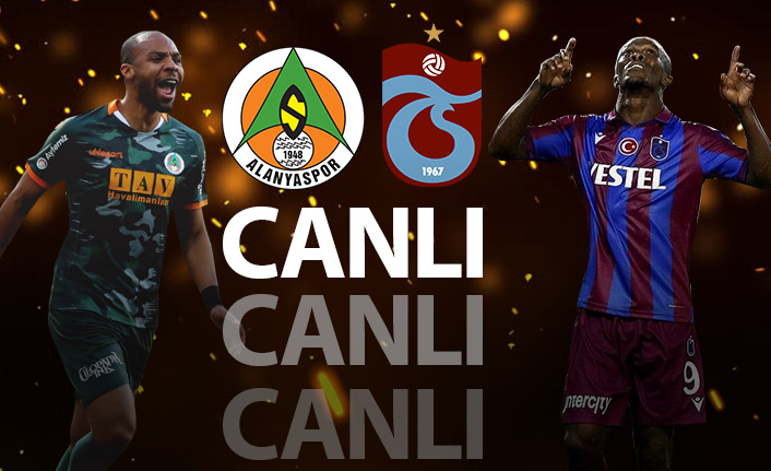 Alanyaspor - Trabzonspor Canlı