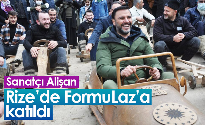 Alişan Rize’de FormuLaz'a katıldı