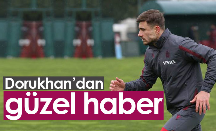 Trabzonspor'da Dorukhan'dan güzel haber