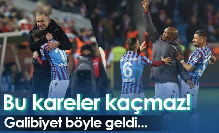 Trabzonspor 4-2 Göztepe / Maçtan kareler