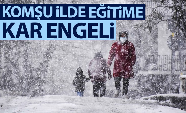 Giresun'da okullarda eğitime ara verildi