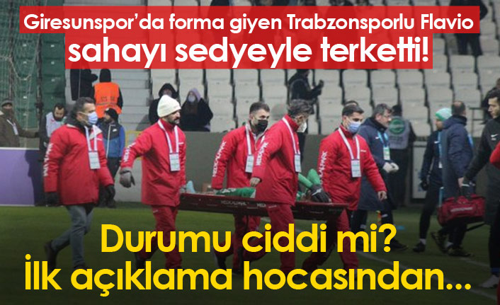 Sakatlanan Flavio'nun durumu ciddi mi? İlk açıklama geldi