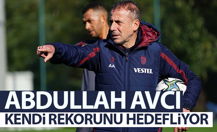 Trabzonspor'da Abdullah avcı kendi rekorunu yakalayacak