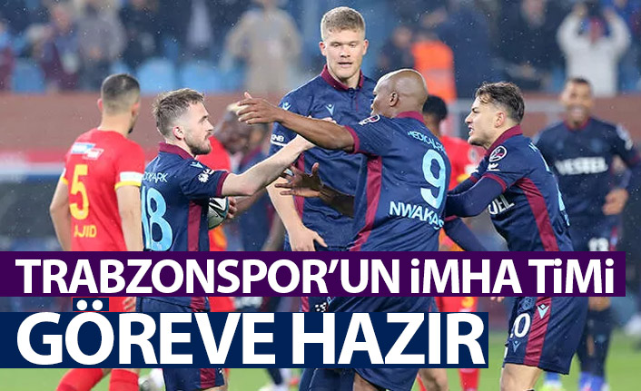 Trabzonspor'un imha timi göreve hazır