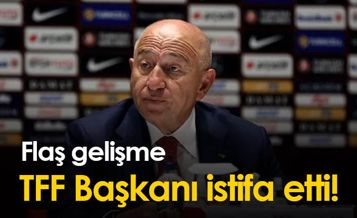 TFF Başkanı Nihat Özdemir istifa etti