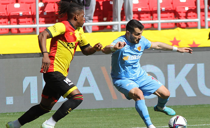 Göztepe Kayserispor'a mağlup oldu