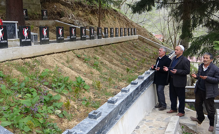 Giresun’da Harşit Çayı şehitlerine vefa