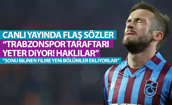 Canlı yayında flaş sözler: Trabzonspor taraftarı yeter artık diyor! Haklılar