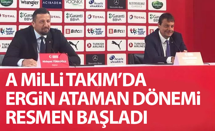 Basketbol A Milli takımı Ataman'a emanet