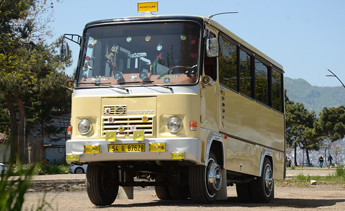 Meraklısı olduğu eski Magirus minibüs için 300 bin TL harcadı