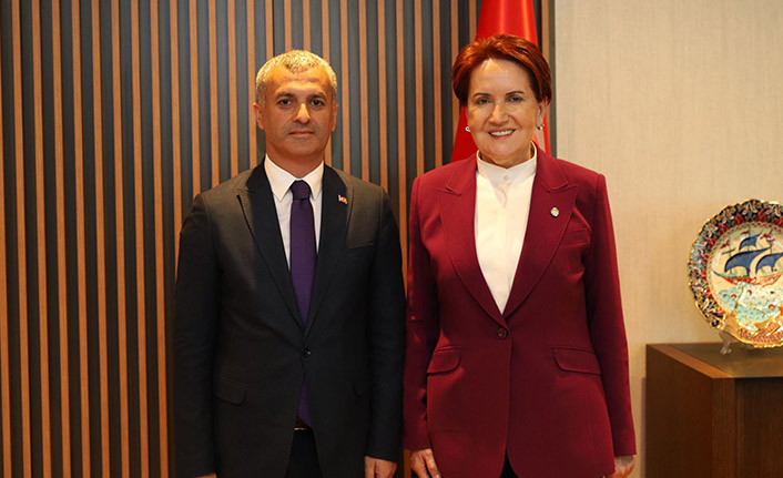 Mustafa Bıyık Meral Akşener'i ziyaret etti