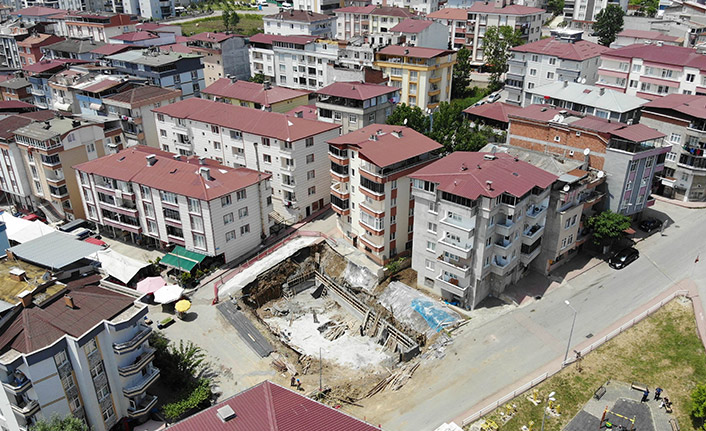 Samsun'da tahliye edilen 2 binayla ilgili yeni gelişme