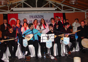 Trabzon Sanatevinde konser