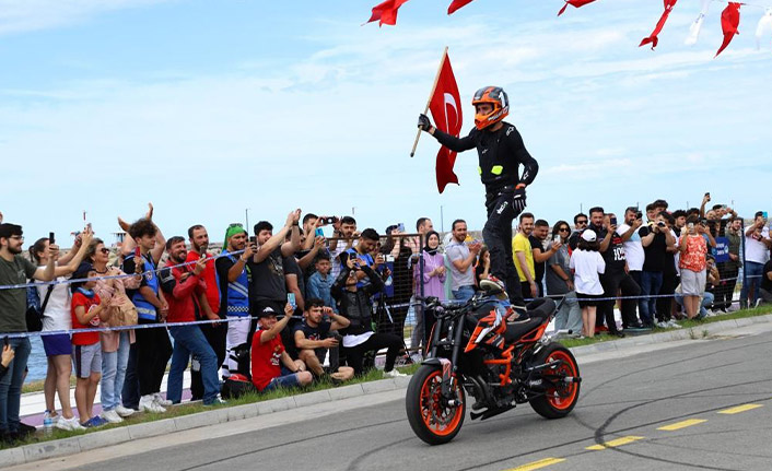 Ordu Motosiklet tutkunlarını ağırladı