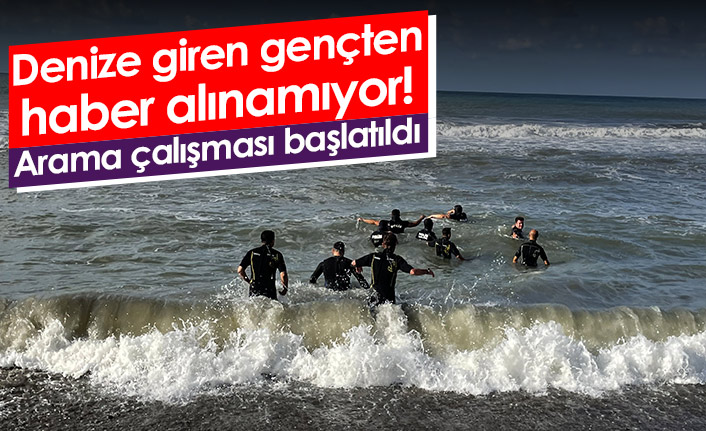 Denize giren gençten haber alınamıyor! Arama çalışması başlatıldı - 03 Temmuz 2022