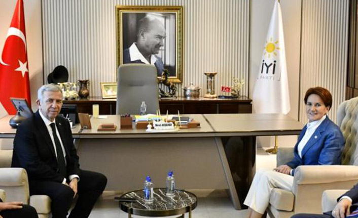 Mansur Yavaş, Meral Akşener'i ziyaret etti