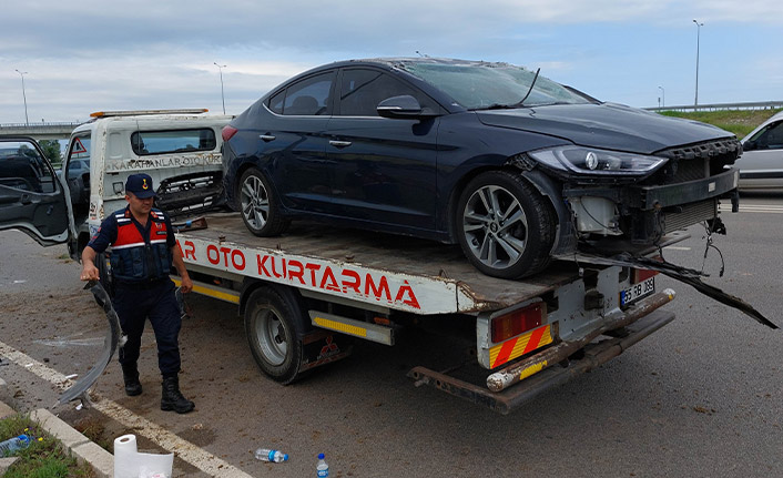 Bayram ziyareti yolunda kaza