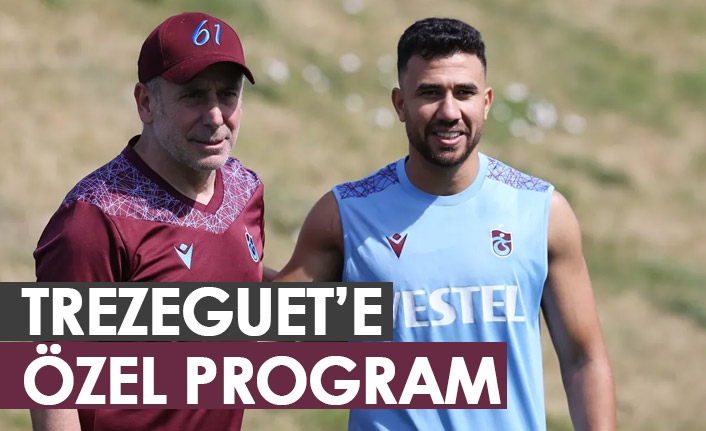 Trezeguet özel programla çalışıyor