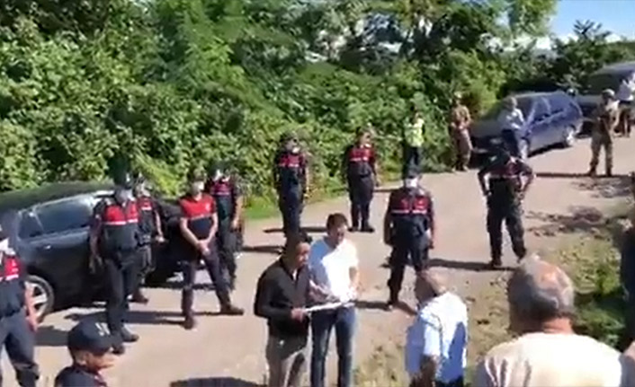 Ordu'da kaynak suyu tartışmasında 11 kişi gözaltına alındı