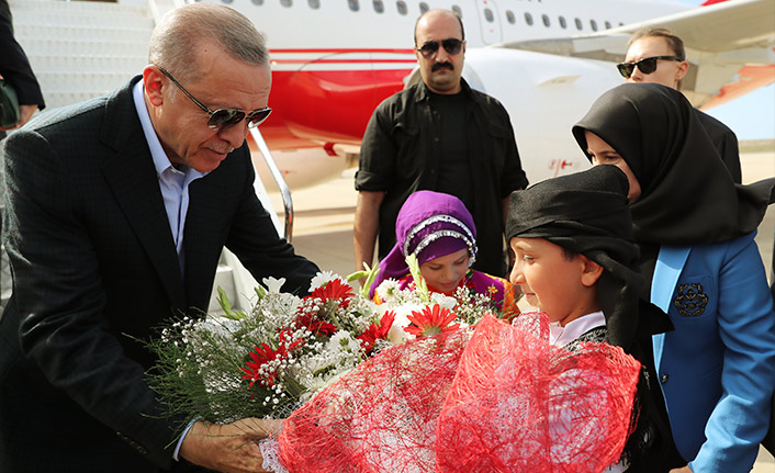 Cumhurbaşkanı Erdoğan Ordu'da