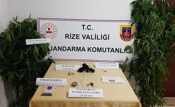 Jandarmadan uyuşturucu operasyonu: 1 gözaltı