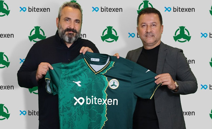 Giresunspor'un forma göğüs sponsoru Bitexen oldu