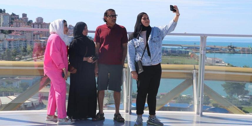 Rize’yi 8 ayda 1 milyondan fazla turist ziyaret etti