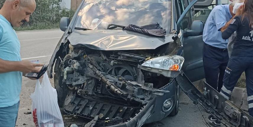 Samsun'da trafik kazası: 4 yaralı