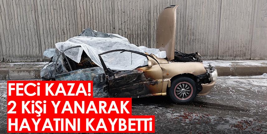 Samsun'da feci kaza! 2 kişi yanarak hayatını kaybetti