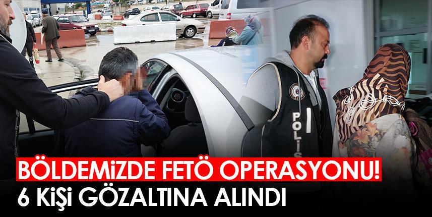 Samsun'da FETÖ operasyonu: 6 gözaltı