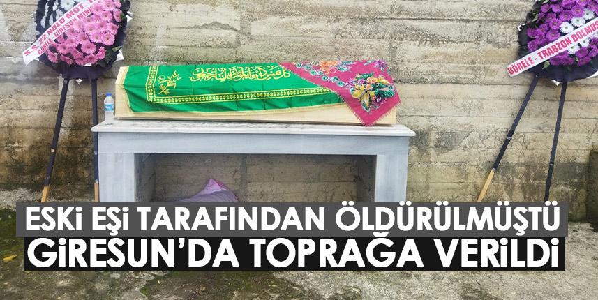 Eski eşinin öldürdüğü Burcu, memleketinde toprağa verildi