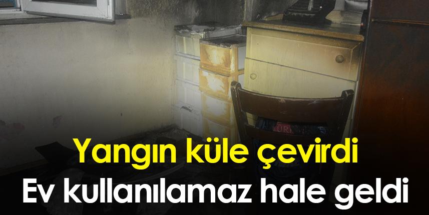 Ordu'da yangın küle çevirdi