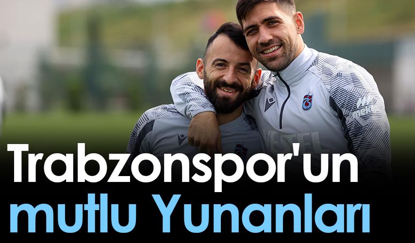 Trabzonspor'un mutlu Yunanları. 18 Ekim 2022