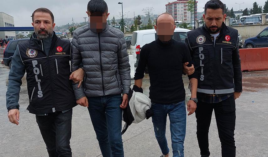 Samsun'da uyuşturucu ticaretinde 2 kişi gözaltına alındı